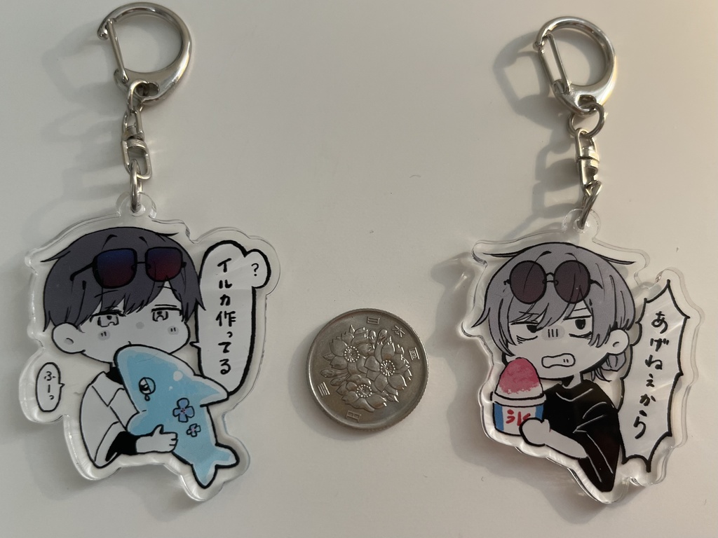 ちょいと漫画風アクキー