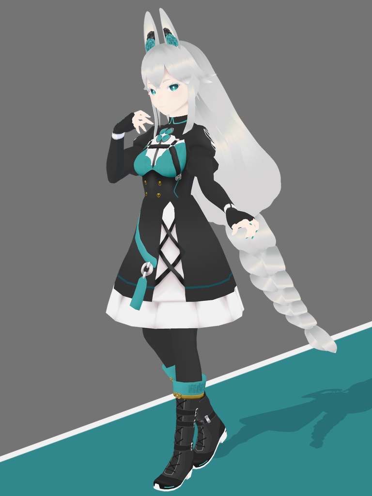 VRoid Studio製の3Dモデル『千悠』