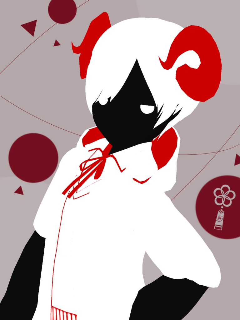 VRoid Studio製の3Dモデル『レーニ』