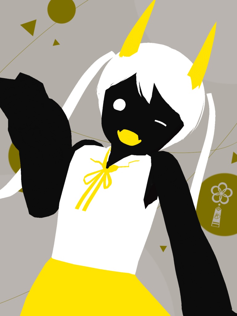 VRoid Studio製の3Dモデル『キオ』