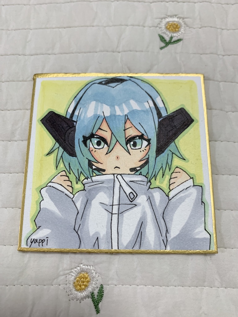 青髪サイバーちゃん