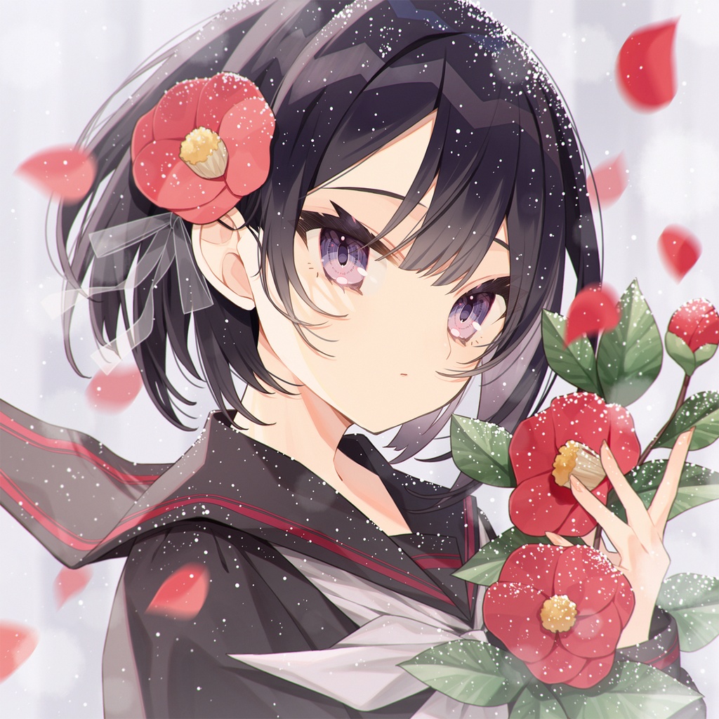 【受注販売】camellia　アクリルブロック