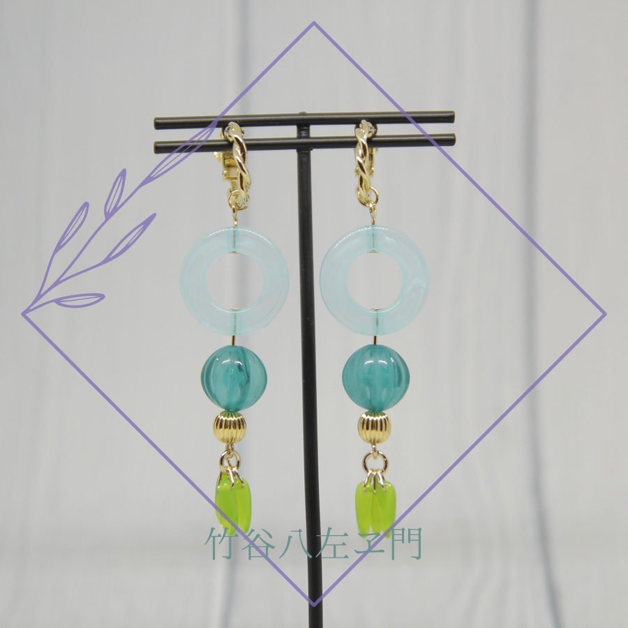 【忍たま】五年生私服カラーイヤリング