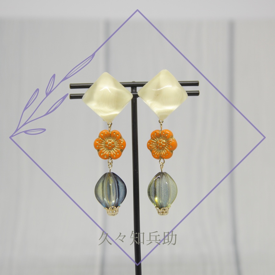 【忍たま】五年生私服カラーイヤリング