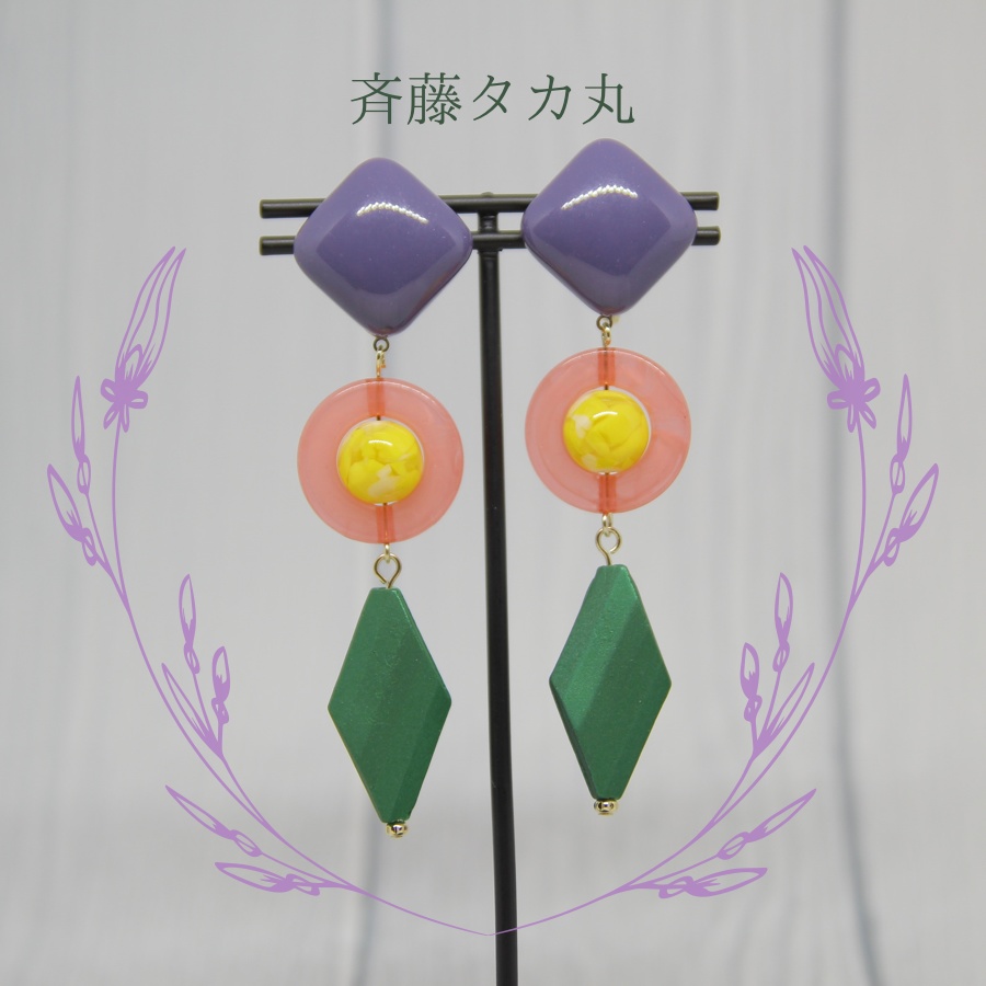 【忍たま】四年生 私服イメージイヤリング