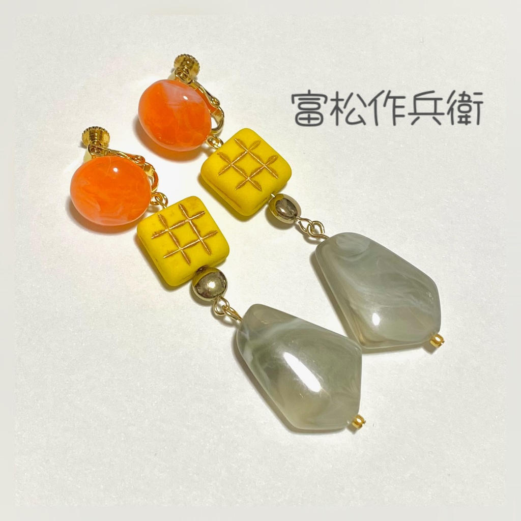 【忍たま】三年生 私服イメージイヤリング