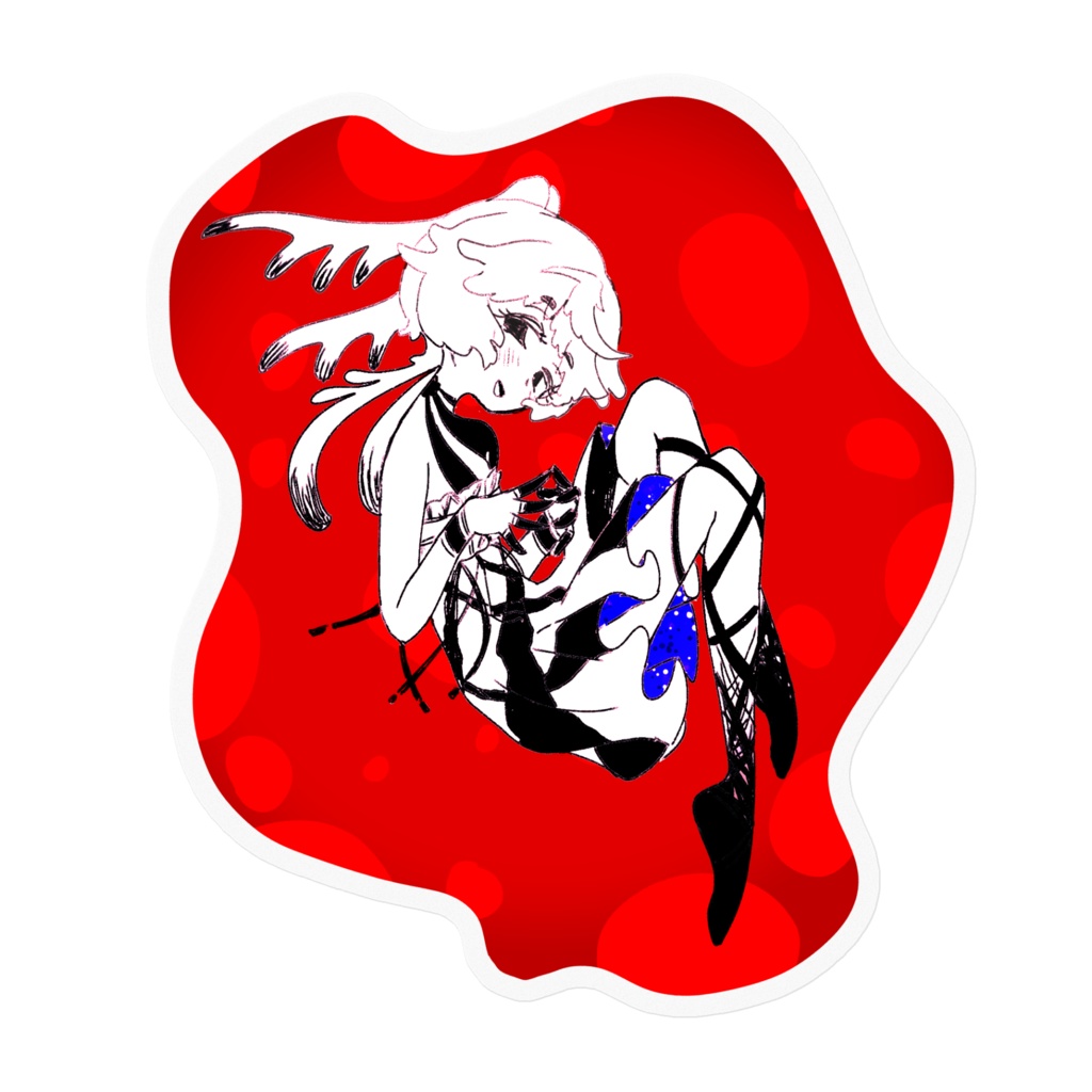 うちゅうじんステッカー