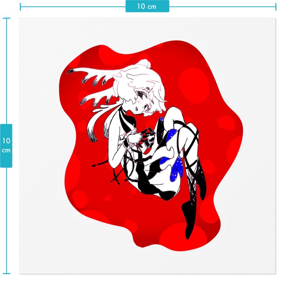 うちゅうじんステッカー