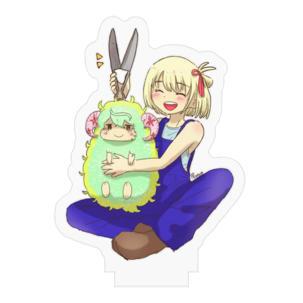 千束とひつじまさんアクスタ②