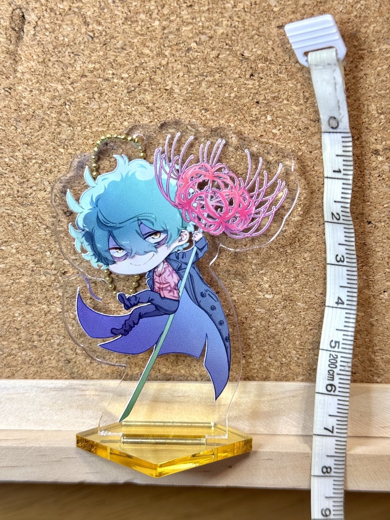 真島さんとリコリスのアクスタキー★