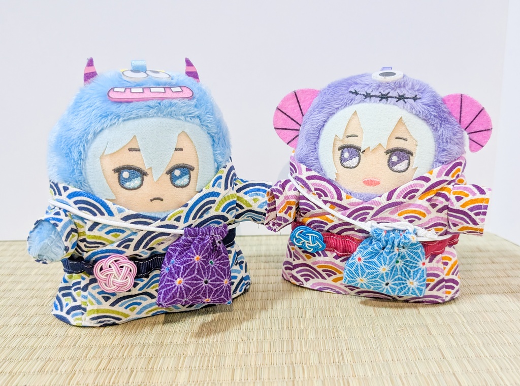 環壮ペア浴衣セット（モンぬい用服）