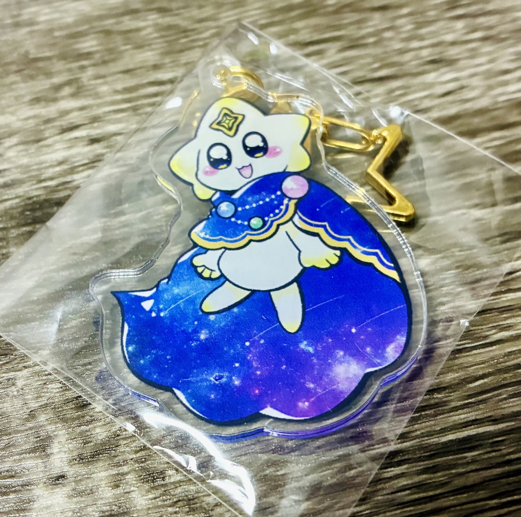 アクリルキーホルダー　ピカリ