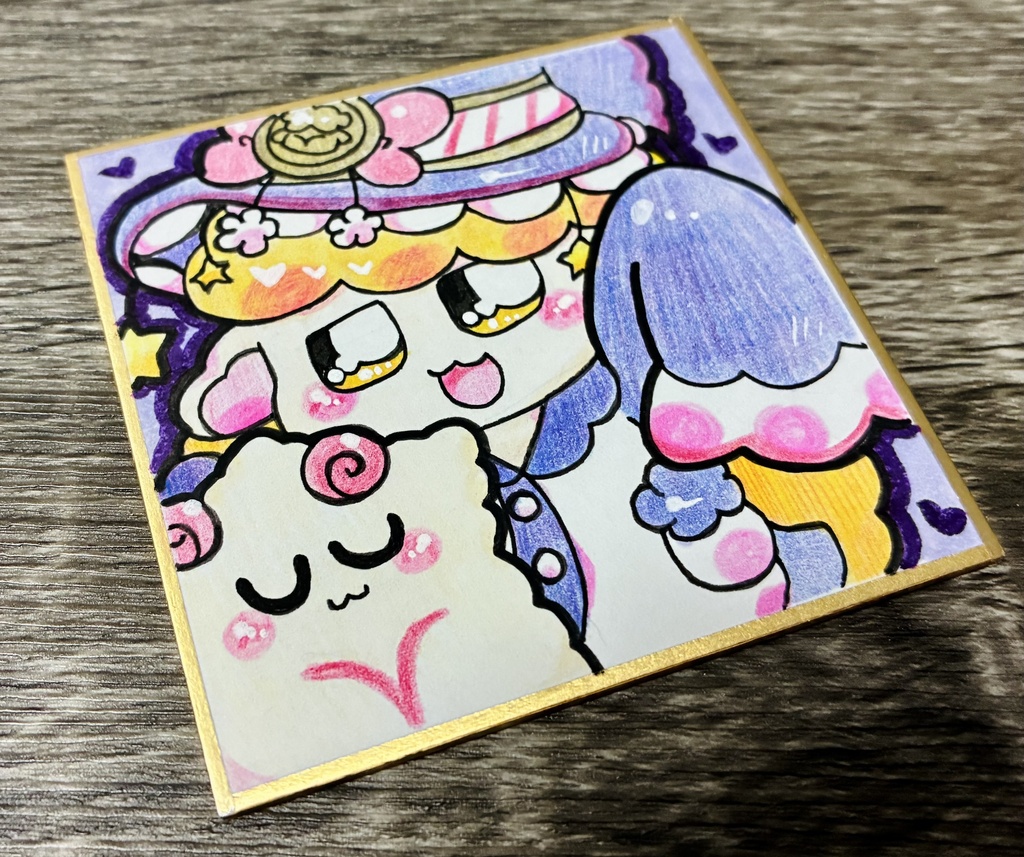 【オリジナル】豆色紙6種