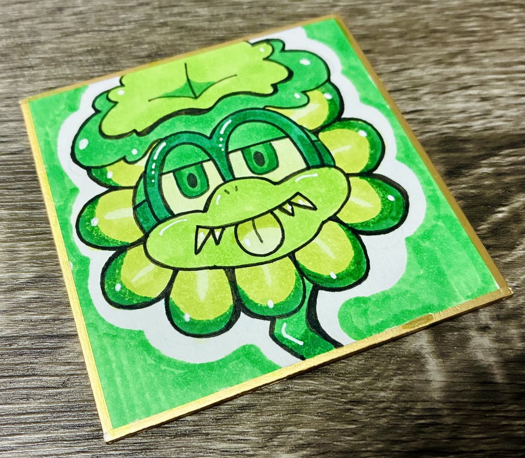 イギー中心色紙 6種