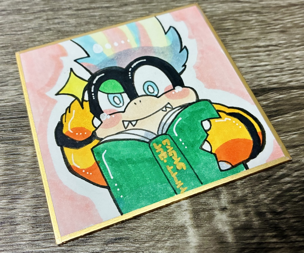イギー中心色紙 6種