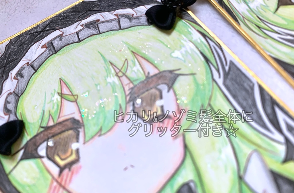 定番人気，人気SALE 【水彩画／原画】 直筆手描きイラスト 橘ヒカリ&橘