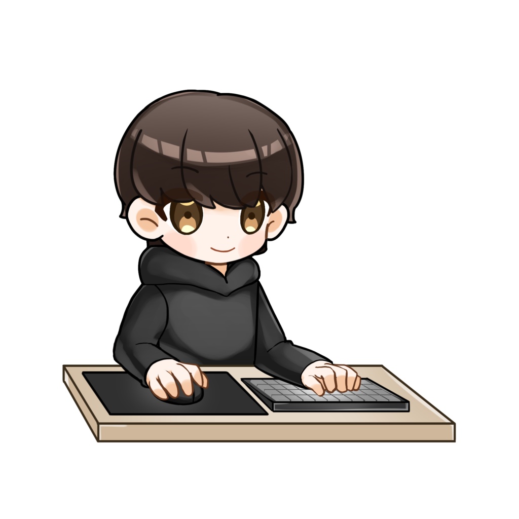 ゲーム用ミニキャラモデル