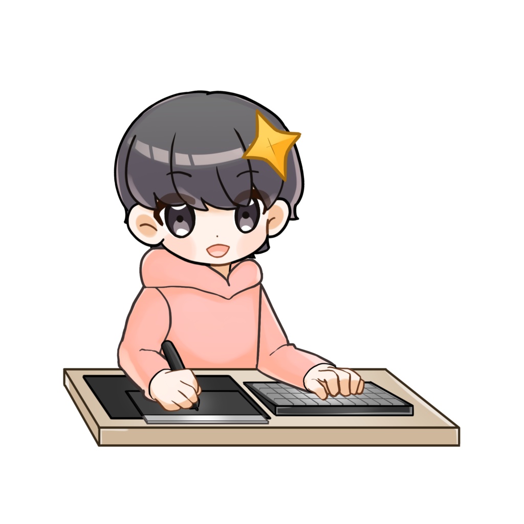 ゲーム用ミニキャラモデル