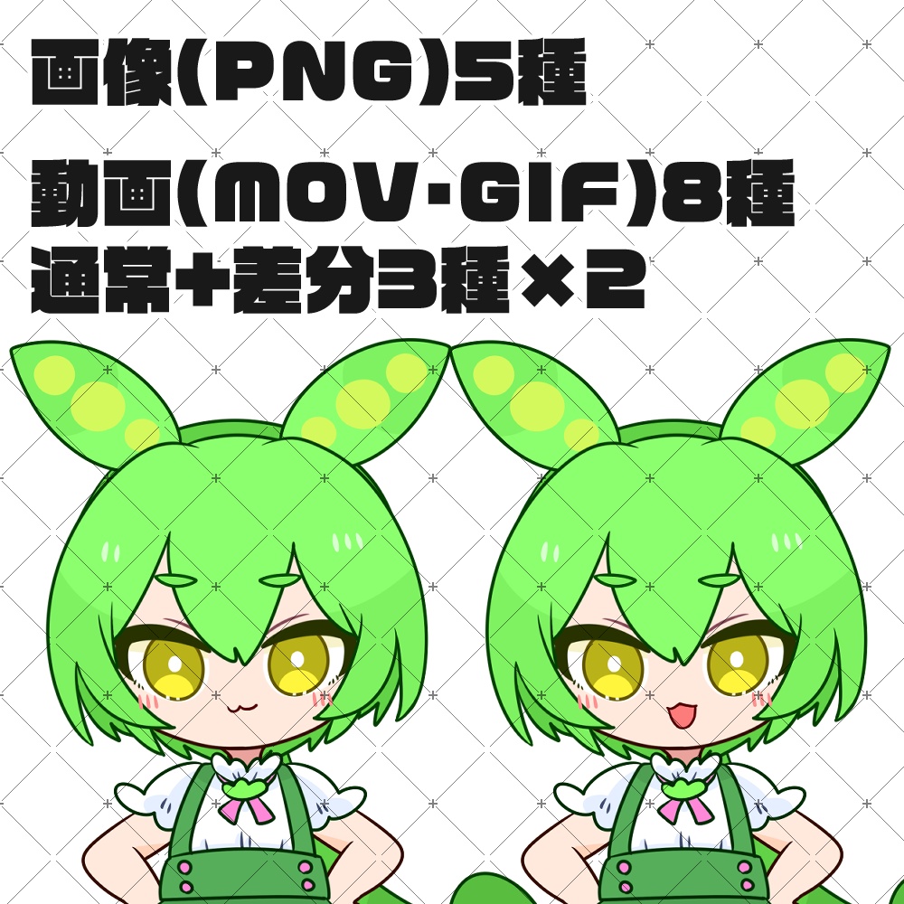 【ChatterModel】【汎用】ずんだもん