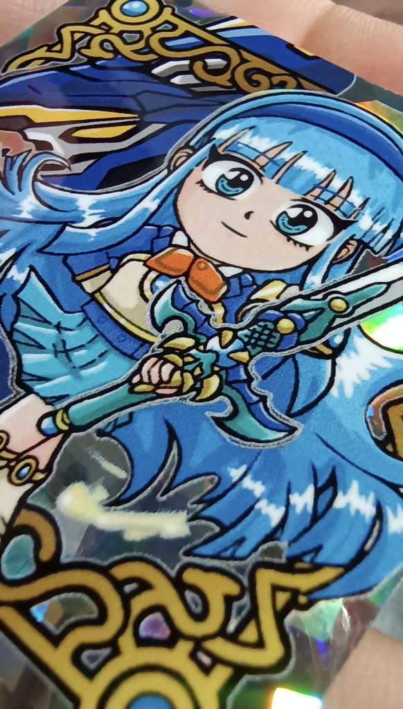 龍咲 海 A品&B品 2枚セット (ファンアートシール レイアースVol.3)