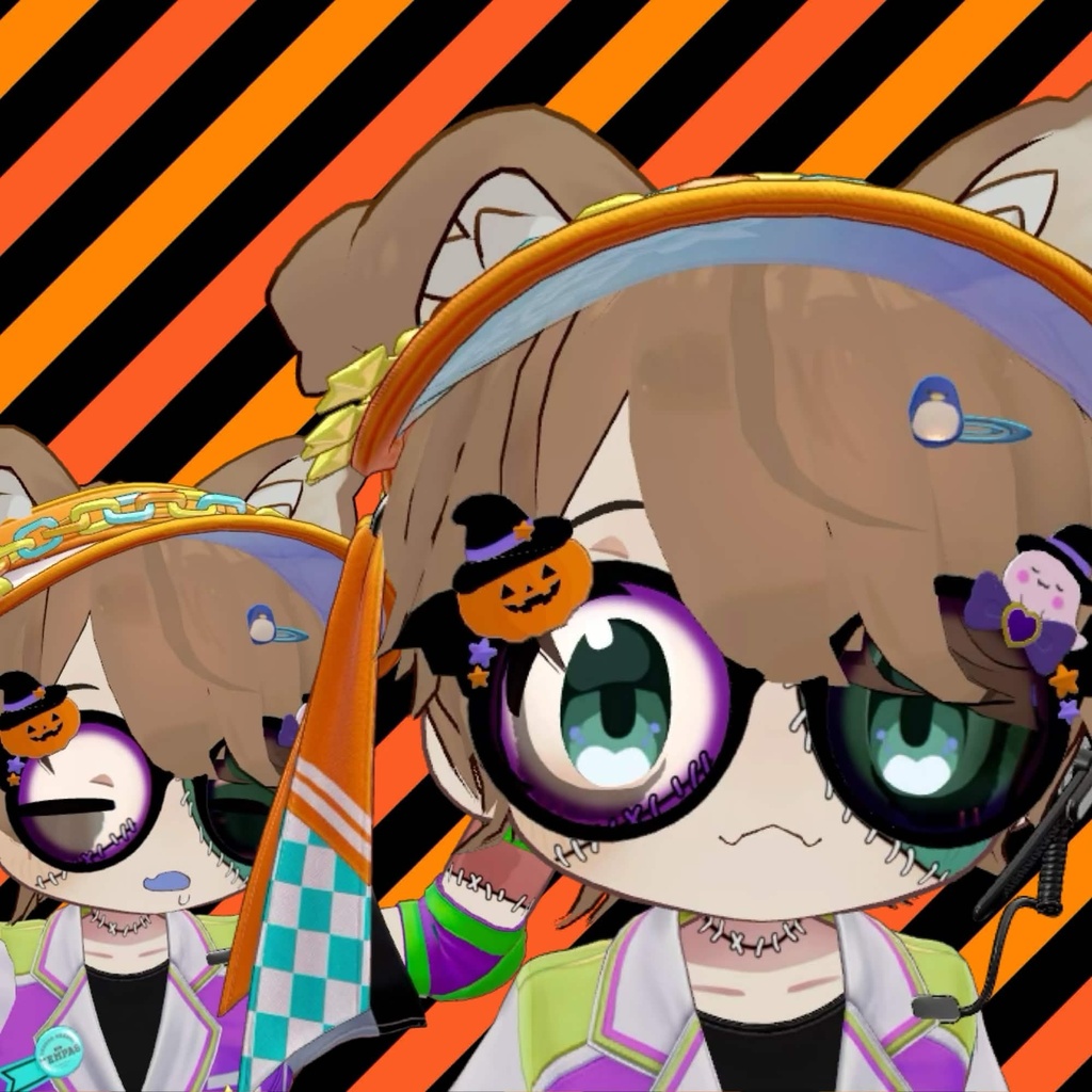 ハロウィンのめがねさん