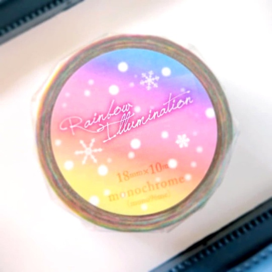 Rainbow illuminationオリジナルマスキングテープ