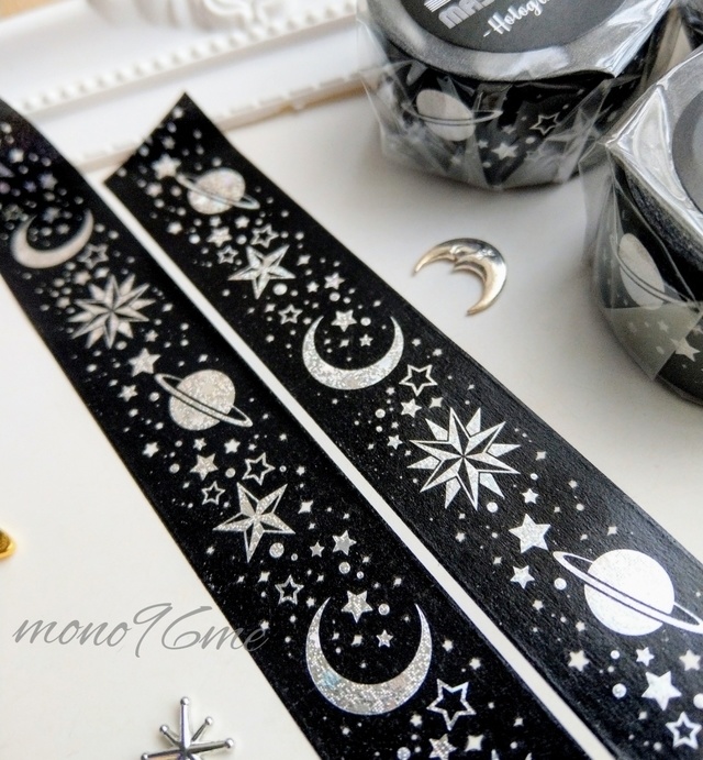 STARS★ホログラム箔押しオリジナルマスキングテープ