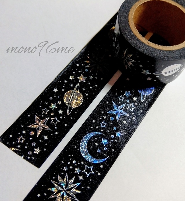 STARS★ホログラム箔押しオリジナルマスキングテープ