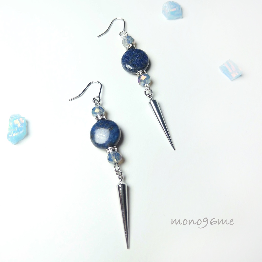 ラピスラズリのピアス