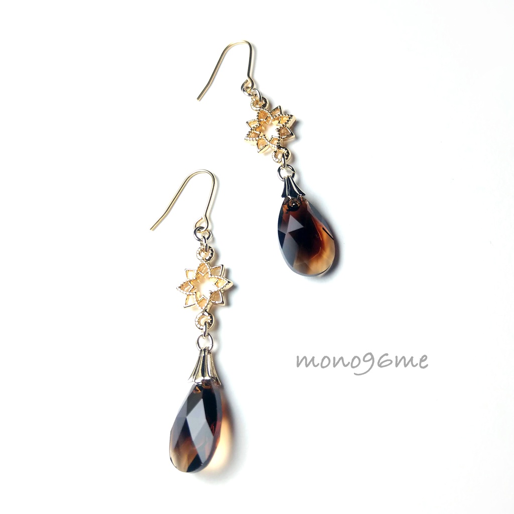 トパーズブレンド★イヤリングorピアス