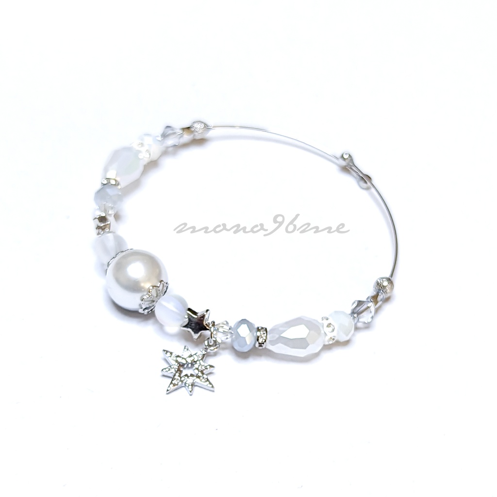 月白ブレスレット
