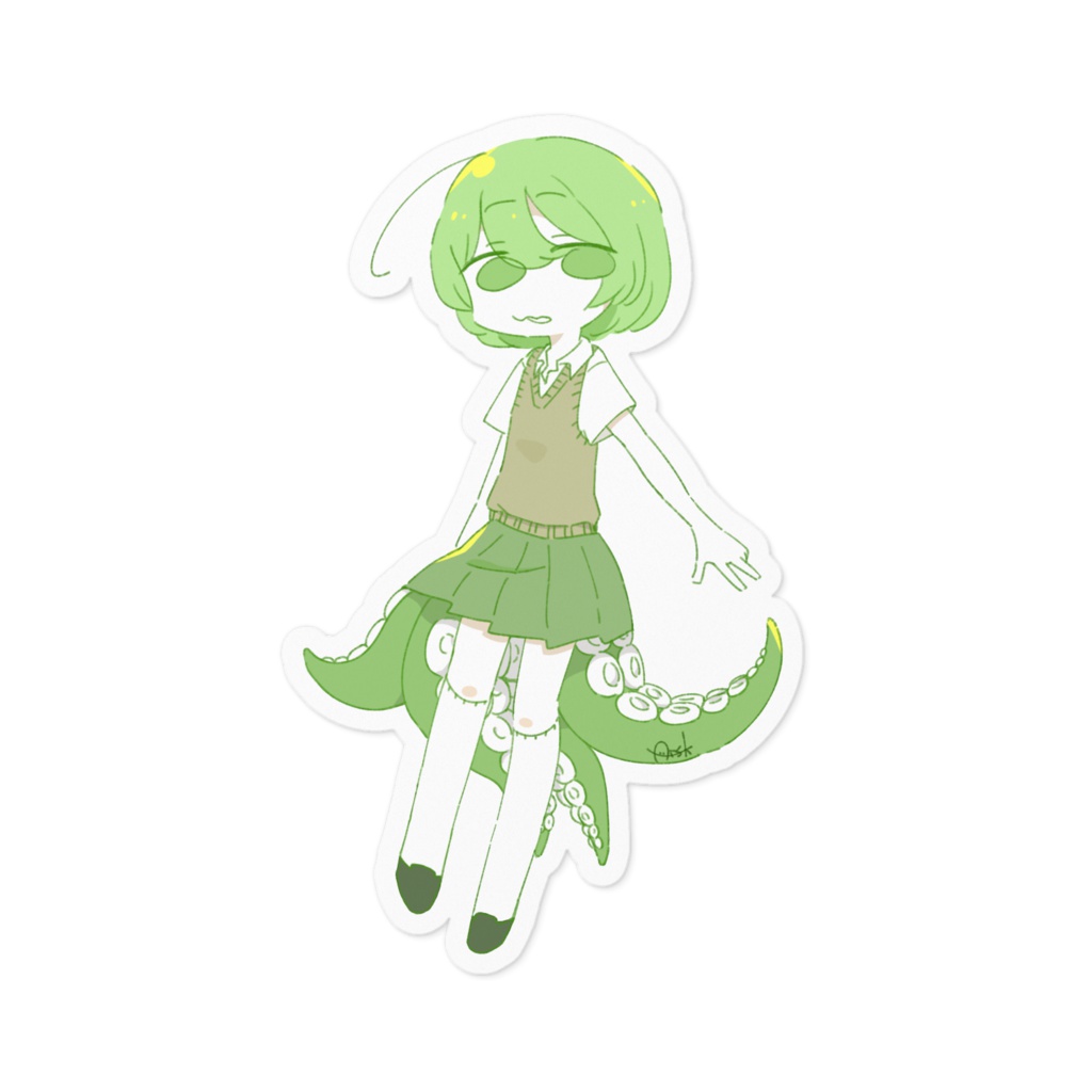 たこ　ステッカー
