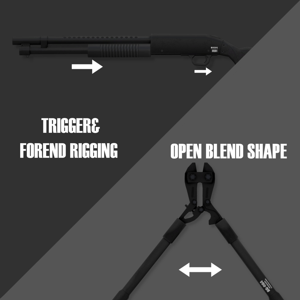 3Dモデル『MASTER KEY SET』(ver.1.0.0)【VRC想定】