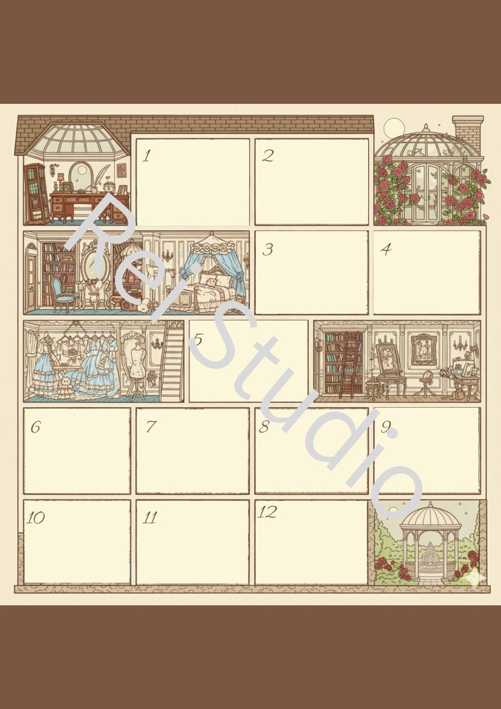 月仕度― クラシカルロリータ ペーパードールハウス ―