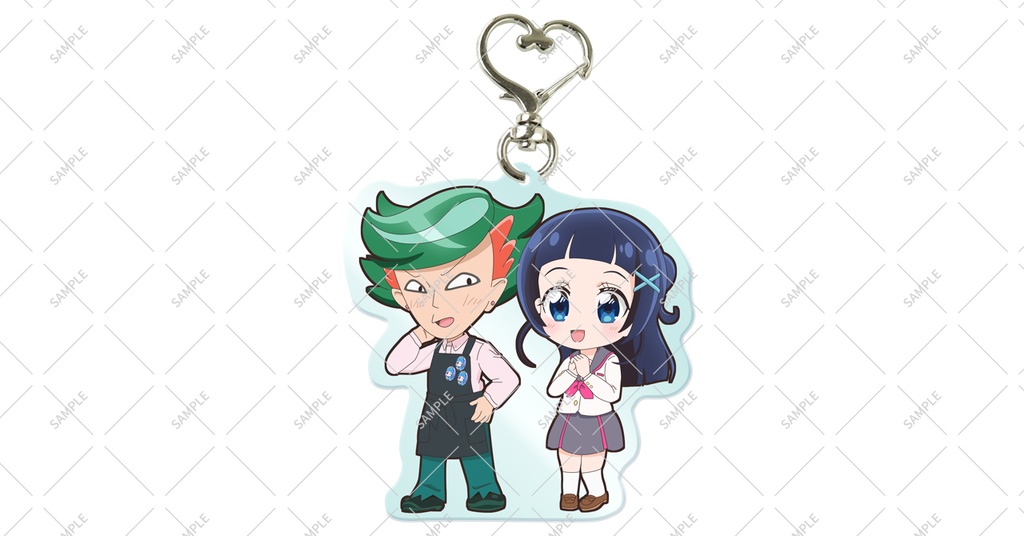 キミとアイドルプリキュア　ザクななアクリルキーホルダー