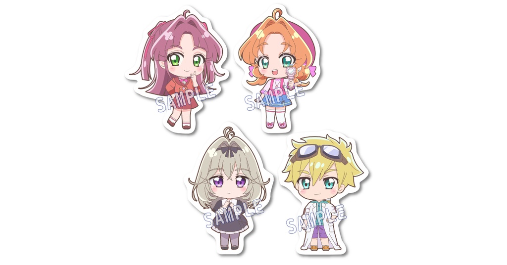 名探偵プリキュア　耐水ステッカーＡセット