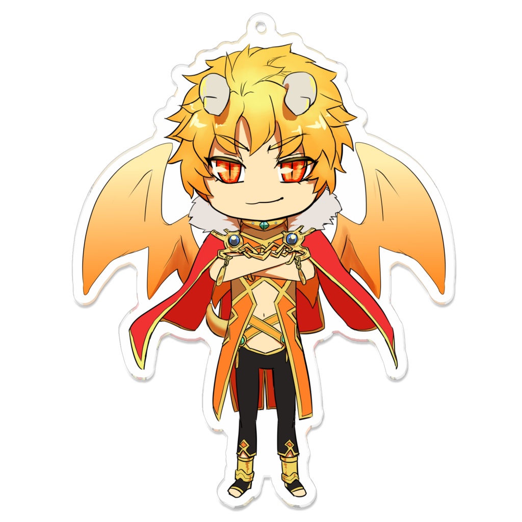 ミニキャラ少年版ヘリオス　アクリルキーホルダー
