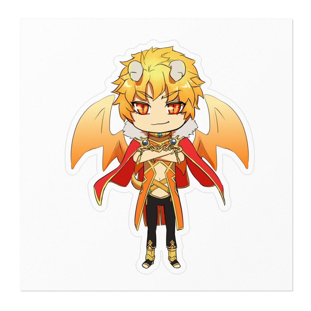 ミニキャラ少年版ヘリオス ステッカー