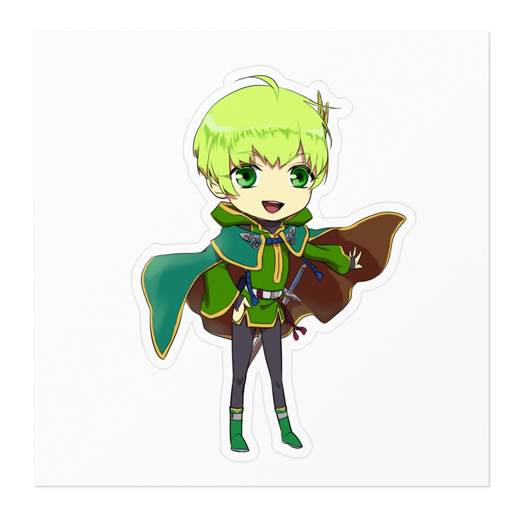 ミニキャラエテノラ ステッカー