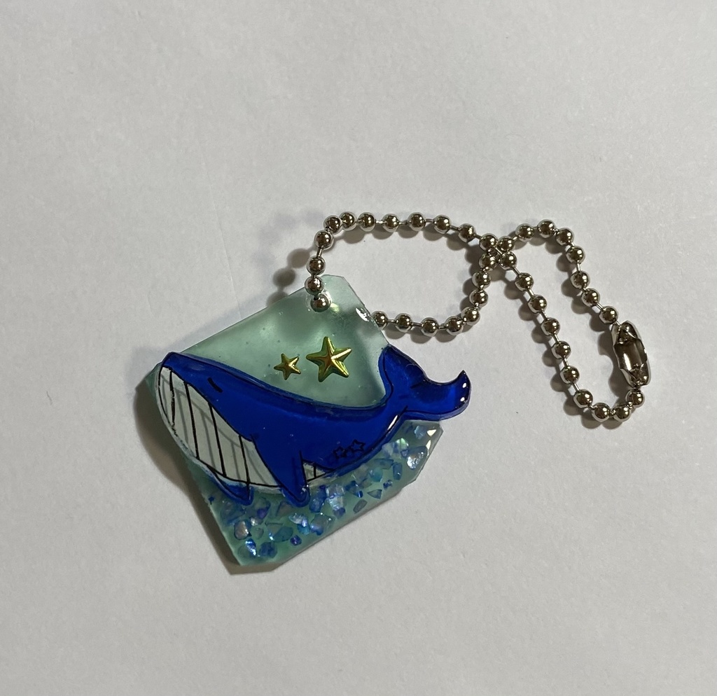 クジラキーホルダー。