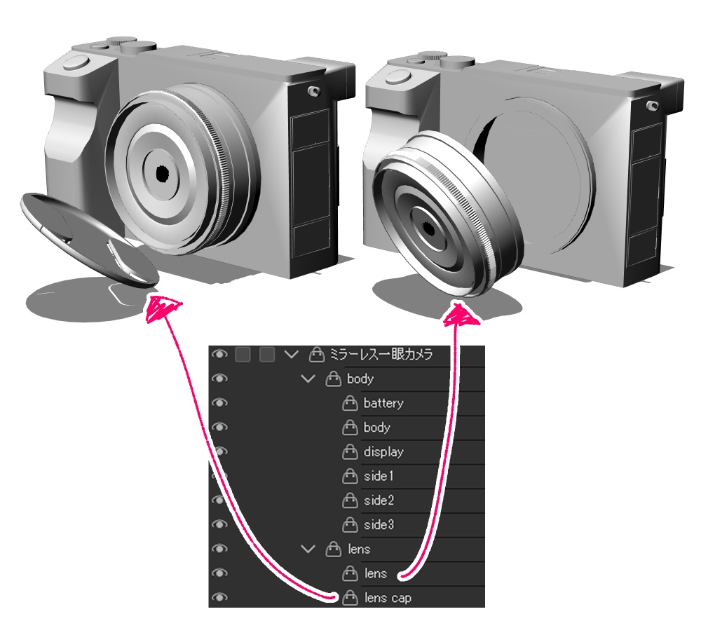 ミラーレス一眼カメラ