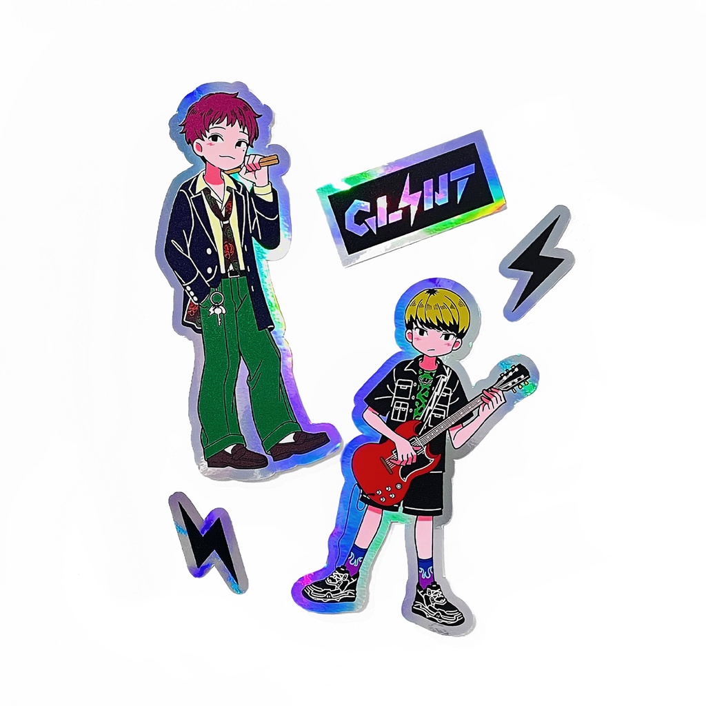 【再販未定】chara sticker [B]