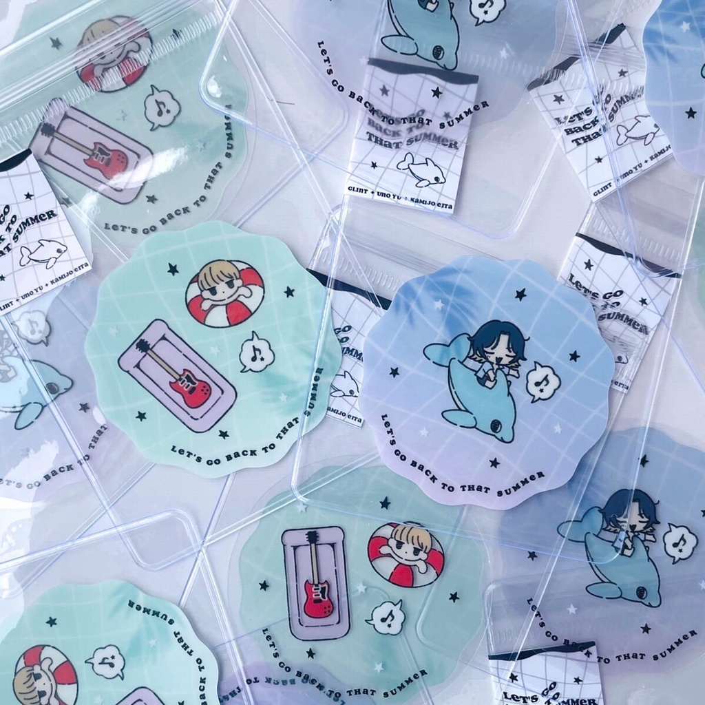 Clear Sticker｜summer