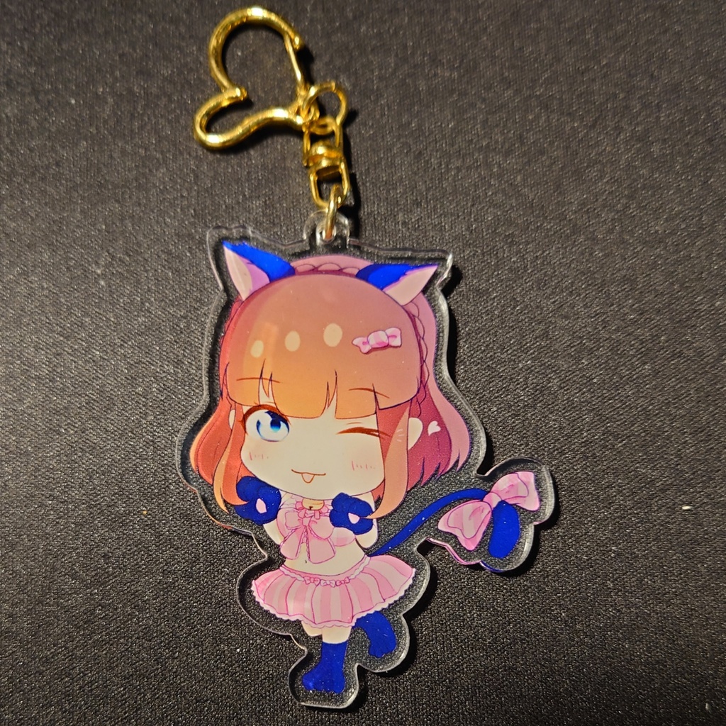 ここみ×ねこ　アクリルキーホルダー