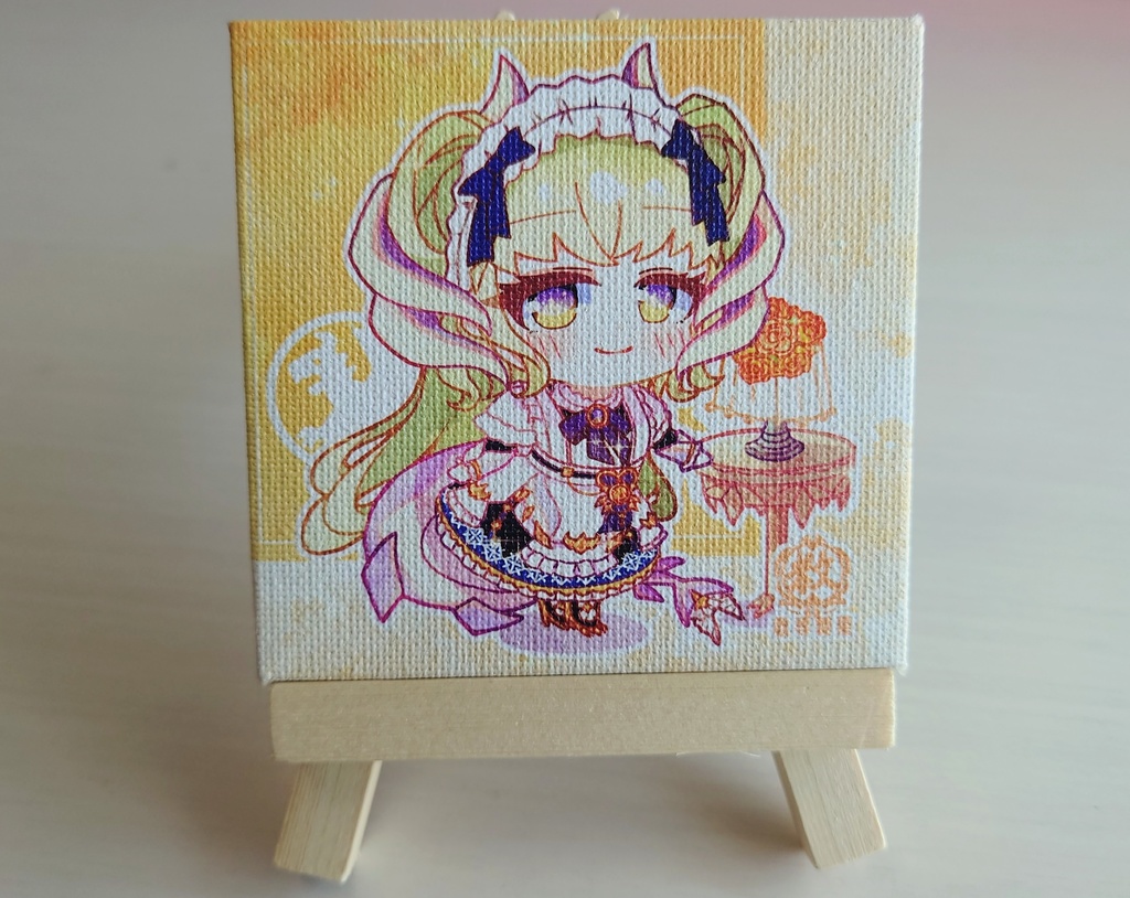 ドラゴンメイド・ラティス ミニキャンバス