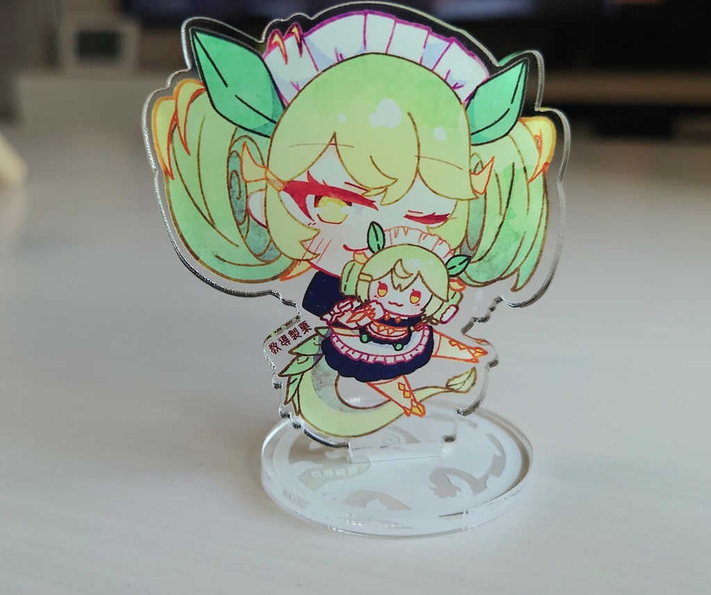 パルラとぱるらぬい ミニアクリルスタンド