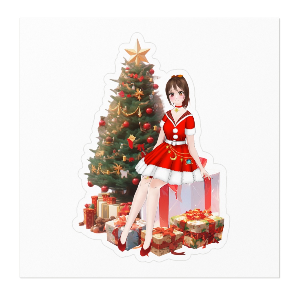 宮秋まどか クリスマス2024 耐水ステッカー