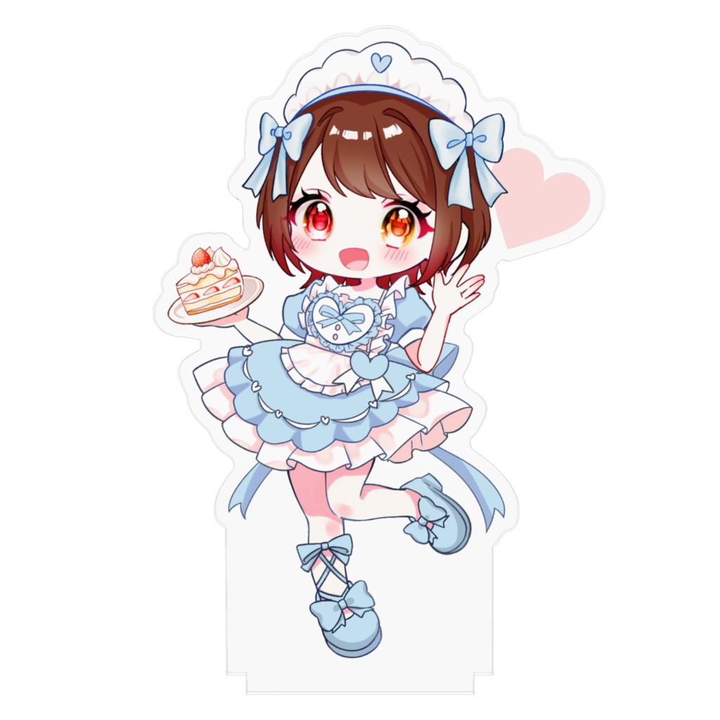 宮秋まどかバレンタインメイドさんアクリルスタンド