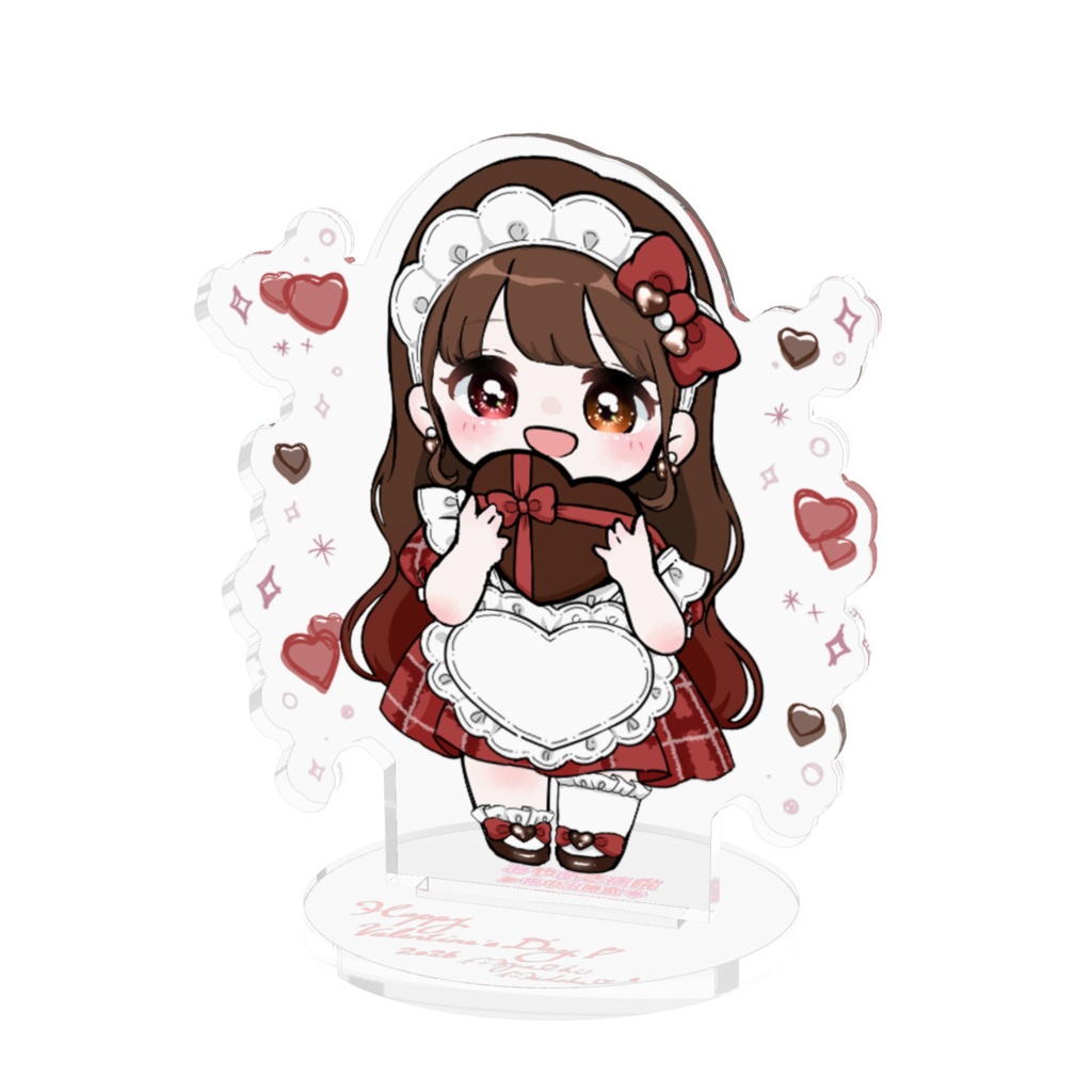 バレンタイン2026　ちいさめアクリルスタンド(70mm)
