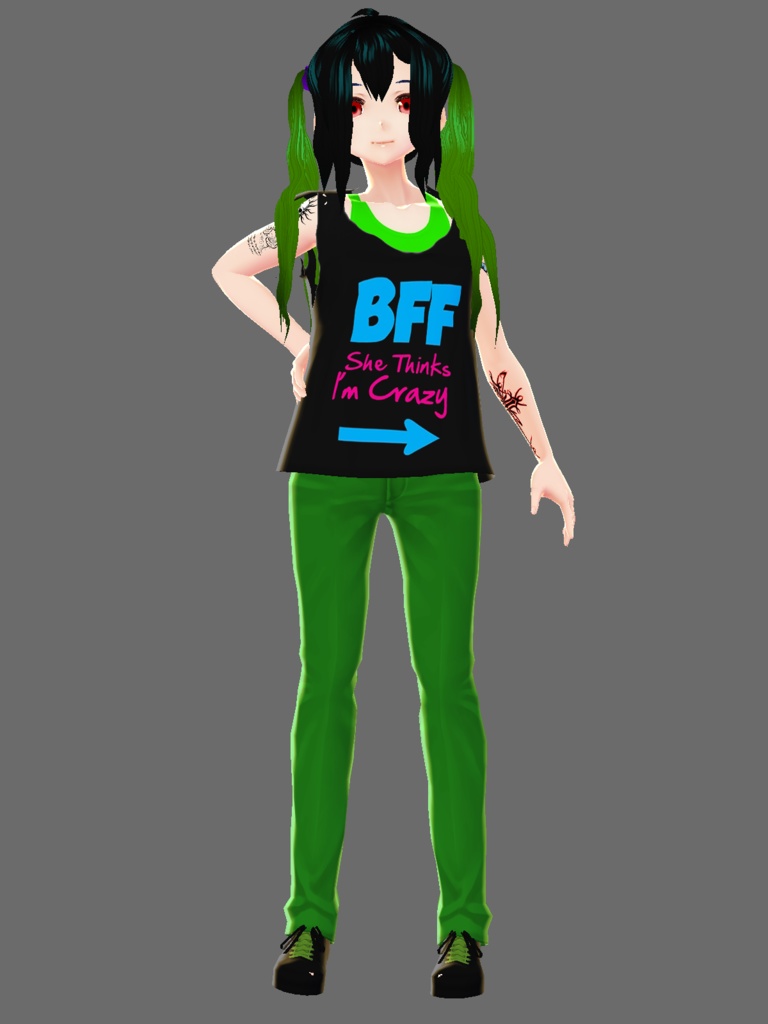 vroid studio bff shirts texture